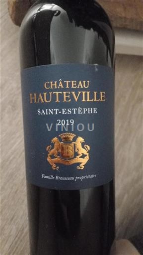 Bordeaux Saint-Estèphe Château Hauteville 2019