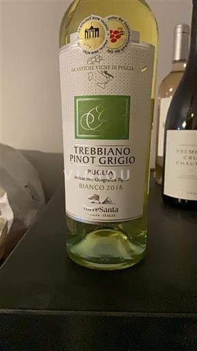 Apulien Trebbiano Pinot Grigio 2018 2018