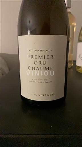 Loiretal Coteaux-du-Layon Château Plaisance Premier cru chaume 2018