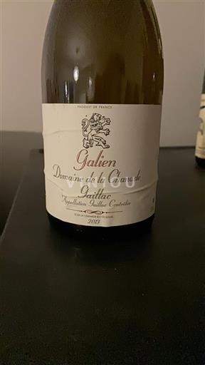 Sudoeste Gaillac Domaine La Chanade Galien 2013