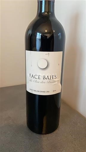 Bordeaux Saint-Émilion Grand Cru Clos Des Baies Face Baies 2014