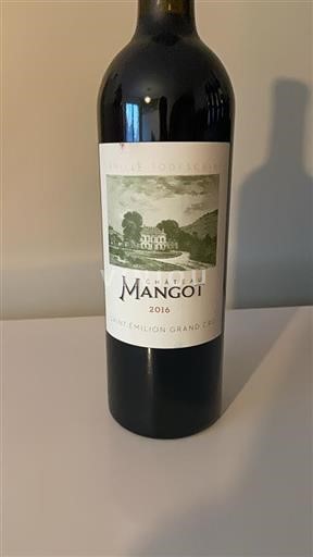 Burdeos Saint-Émilion Grand Cru Château Mangot 2016