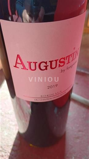 Bordeaux Château Fongrave Augustin 2019