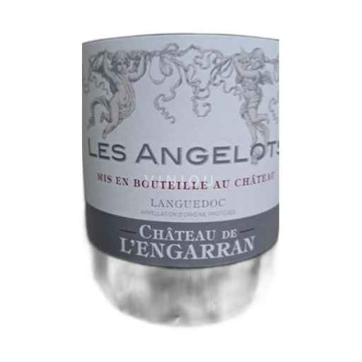 Vin Rouge sec Les Angelots Château L'engarran 2020 France Languedoc AOC