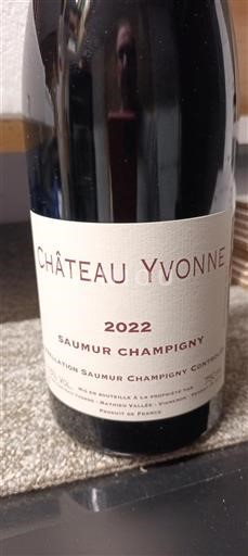 Údolí Loiry Saumur-Champigny Château Yvonne 2022