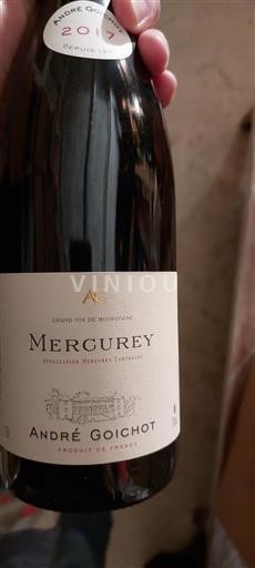 Bourgogne Mercurey André Goichot 2017