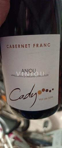 Údolí Loiry Anjou Cady Cabernet Franc Neročník