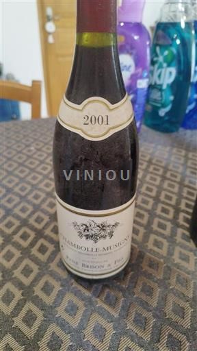 Borgoña Chambolle-Musigny R. René Brison & Fils 2001