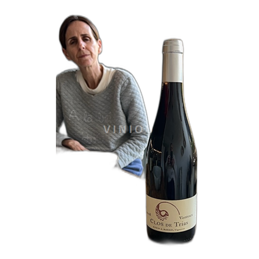 Vin Rouge sec Clos De Trias 2008 France Vallée du Rhône Ventoux AOC