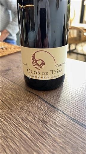 Vale do Ródano Ventoux Clos De Trias 2008