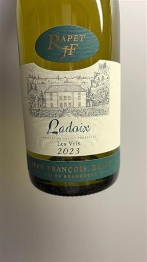 Burgund Ladoix Domaine Rapet Les Vris 2023