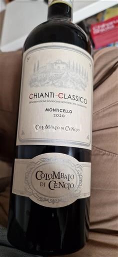 Toscana Chianti Classico Colombaio Di Cencio Monticello 2020