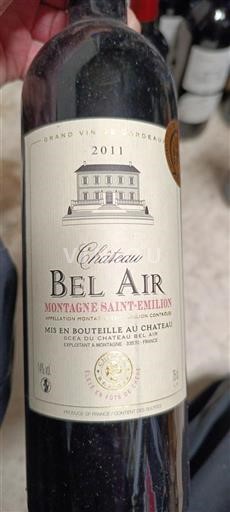 Бордо Монтань-Сент-Емільйон Château Belair 2011