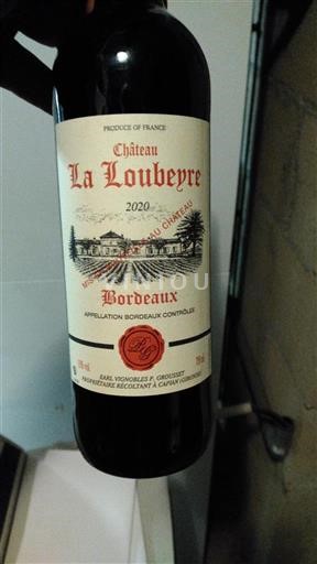 Burdeos Bordeaux Château La Loubeÿre 2020