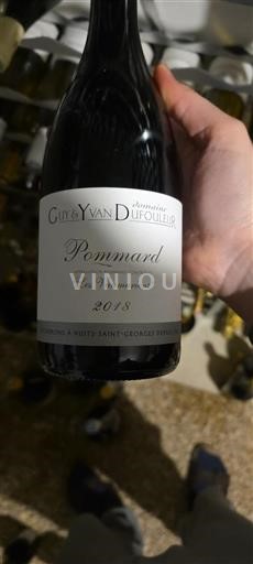 Burgundija Pommard Domaine Guy & Yvan Dufouleur Les Vaumuriens 2018