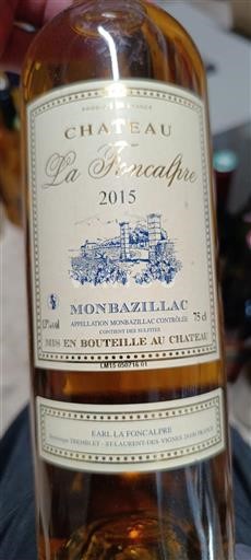 Lounais-Ranska Monbazillac Château La Foncalpre 2015
