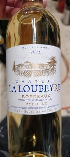 Burdeos Bordeaux Château La Loubeÿre 2023