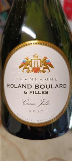 Champagne Champagner Roland Boulard & Filles Julie 2019