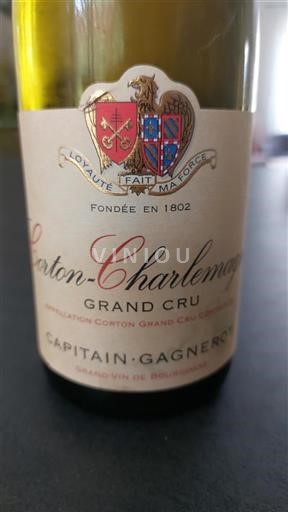 Burgundy Corton-Charlemagne Grand Cru Capitaingagnerot 2018