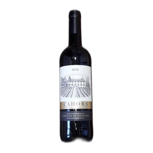 Vin Rouge sec Château ROUFFIAC 2020 France Sud-Ouest Cahors AOC