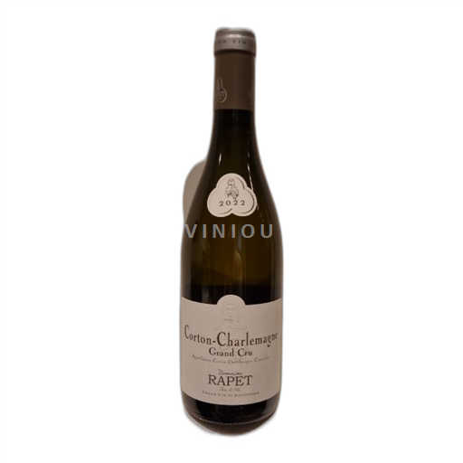 Vin Blanc sec Domaine Rapet Père & Fils 2022 France Bourgogne Corton-charlemagne AOC Grand Cru