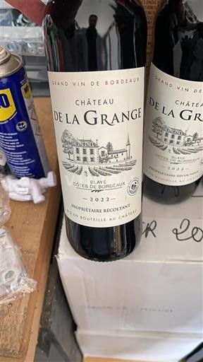 Burdeos Blaye-Côtes de Burdeos Grand Cru La Grange 2022