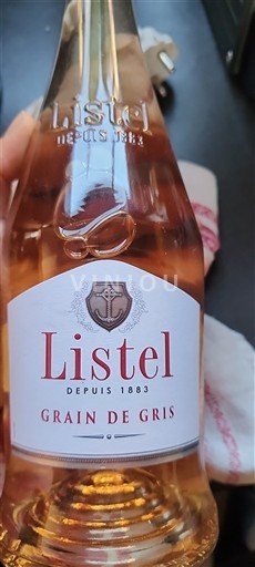 Languedoc ja Roussillon Camarguen hiekka Listel Grain de Gris Ei vuosikertaa