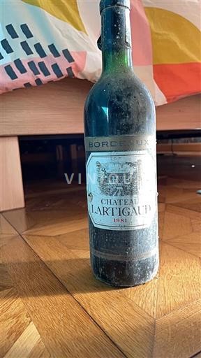 Bordeaux Château Lartigaud 1981