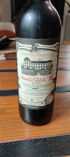 Bordeaux Blaye-Côtes-de-Bordeaux Château Le Grand Trie 2014