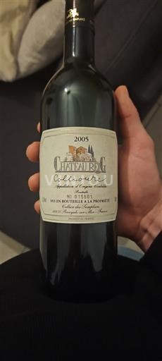 Roussillon Collioure Château Reig 2005