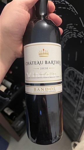Provence Bandol Château Barthès 2020