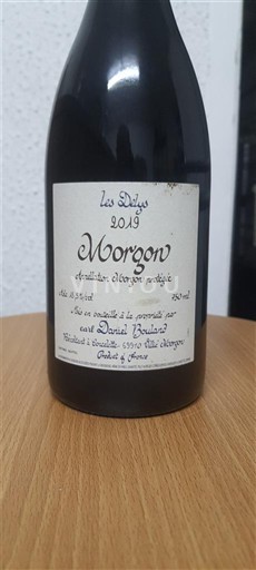Beaujolais Morgon Daniel Bouland Les Délys 2019