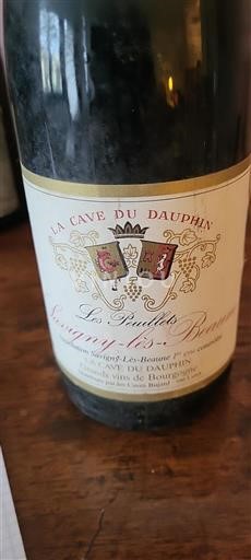 Burgundija Savigny-lès-beaune Premier Cru La Cave Du Dauphin Les Peuillets 1987