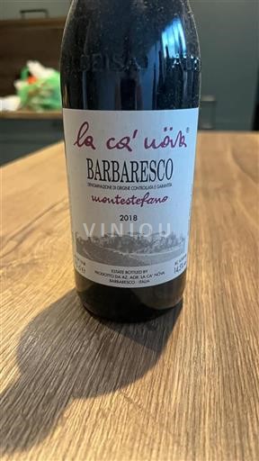 Piemonte Barbaresco La Ca' Növa Montestefano 2018
