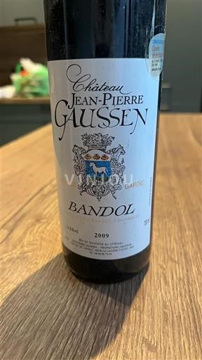 Provansa Bandol Château Jeanpierre Gaussen Longue Garde 2009