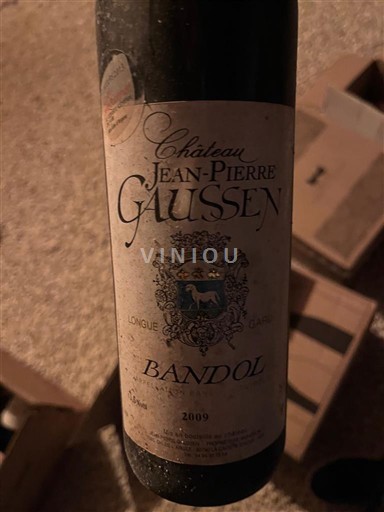 Provence Bandol Château Jeanpierre Gaussen Longue Garde 2009