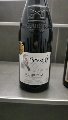 Rona dolina Vacqueyras Brunely Les Grives 2022