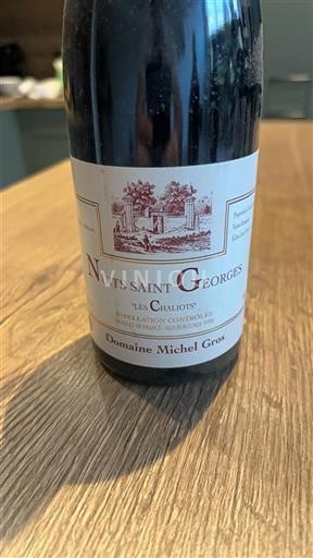 Burgundi Nuits-saint-georges Premier Cru Domaine Michel Gros Les Chaliots 2016