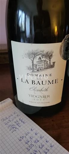 Dolina Loare Dunaj Domaine La Baume Elisabeth 2011