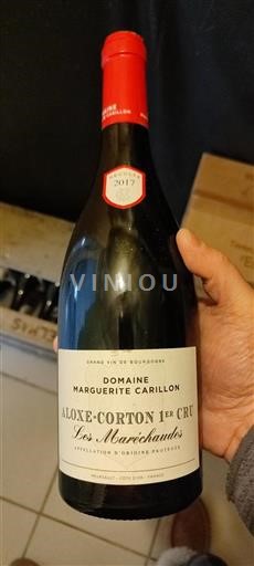 Burgundija Ni doloceno Premier Cru Domaine Marguerite Carillon Les Maréchaudes 2017