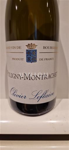 Bourgogne Puligny-montrachet Premier Cru Olivier Leflaive 2018