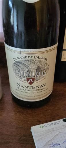 Burgundija Santenay Domaine L'abbaye Les Champs-Claude 1993