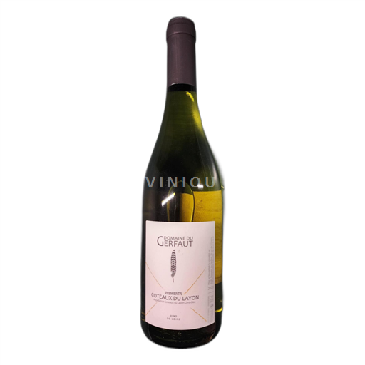 Vin Blanc sec Premier Tri Domaine Gerfaut 2023 France Vallée de la Loire Coteaux-du-layon AOC