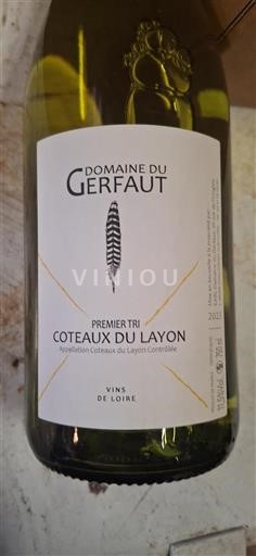 Vallée de la Loire Coteaux-du-layon Domaine Gerfaut Premier Tri 2023