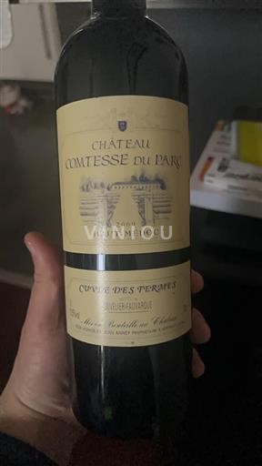 Bordeaux Haut-Médoc Château Comtesse Du Parc des Termes 2009