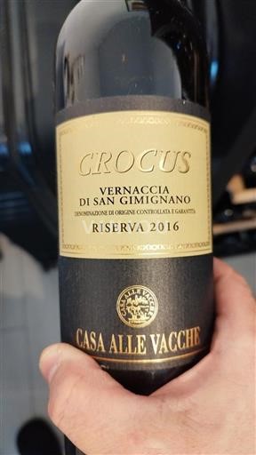 Toscana Vernaccia di San Gimignano Casa Alle Vacche Crocus 2016