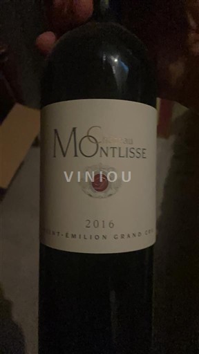 Bordeaux Saint-Émilion Grand Cru Château Montlisse 2016