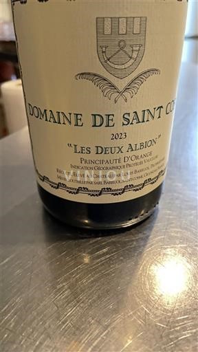 Provenza, bassa valle del Rodano, Corsica Principato d'Orange Domaine Saint Cosme Les Deux Albion 2023