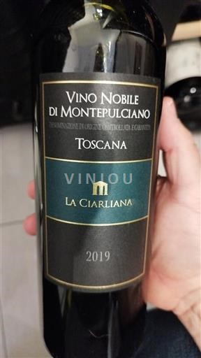 Tuscany Not Specified La Ciarliana Vino Nobile di Montepulciano 2019