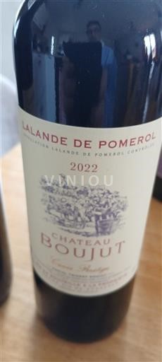 Bordeaux Lalande-de-Pomerol Château Boujut 2022